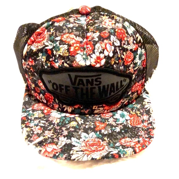 vans floral cap